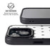 White and Black Hearts iPhone 15 Kickstand Case